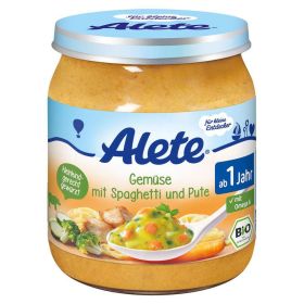 Link zu  Babynahrung, Bio-Gemüse, Spaghetti & Pute