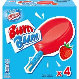 Link zu  Stiel-Eis Bum Bum, Vanilleeis mit Kaugummi