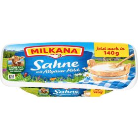Link zu  Schmelzkäse, Sahne mit Allgäuer Milch