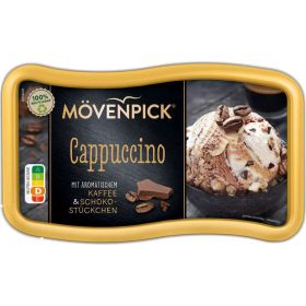 Link zu  Eis, Cappuccino mit Kaffee- und Schokostückchen