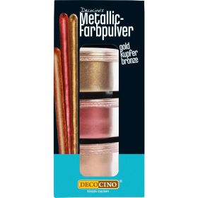 Link zu  Metallic Farbpulver, 3-farbig