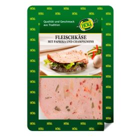 Link zu  Fleischkäse, Champignons/Paprika