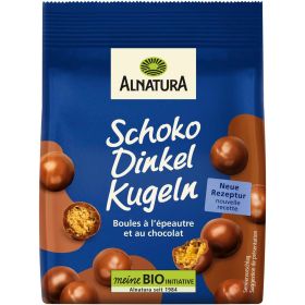 Link zu  Bio Schoko-Dinkelkugeln Vollmilch