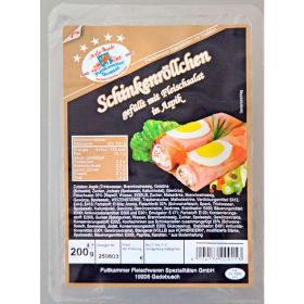 Link zu  Schinkenröllchen Fleischsalat