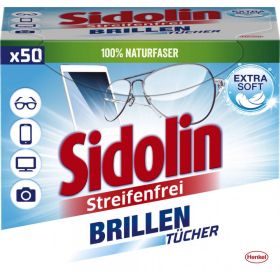 Link zu  Sidolin Streifenfrei Brillentücher, 50 Tücher