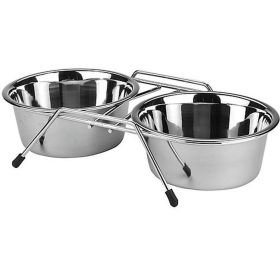 Link zu  rutschfester Doppelnapfständer, 2x450ml