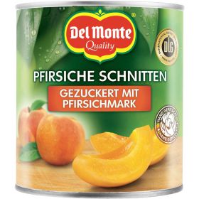Link zu  Pfirsich Schnitten gezuckert, in Fruchtmark