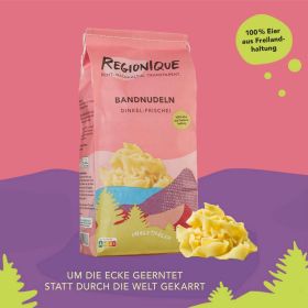 Link zu  Bandnudeln, Dinkel-Frischei
