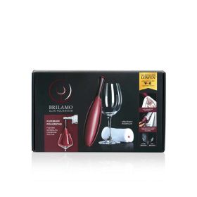 Link zu  Weinglaspolierer Brilamo 26cm weinrot