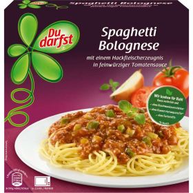 Link zu  Fertiggericht, Spaghetti Bolognese