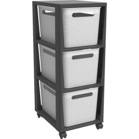 Link zu  Ordnungskisten Tower 3x16L mit Rollen