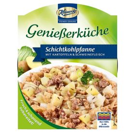 Link zu  Schichtkohlpfanne Genießerküche  mit Kartoffeln & Schweinefleisch