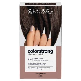 Link zu  Haarfarbe Colorstrong ohne Ammoniak, 4/0 Mittelbraun