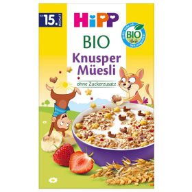 Link zu  Bio Knusper-Müsli Knusper Müesli, ohne Zuckerzusatz