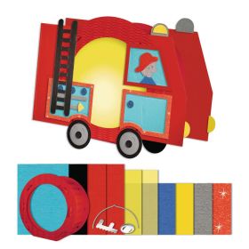 Link zu  Laternen Bastelset Feuerweh