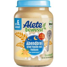 Link zu  Abendbrei, Grieß/Vanille/Vollkorn
