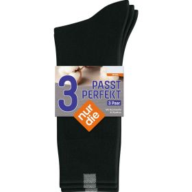 Link zu  Herren Socken 3er Pack schwarz, Gr. 43-46