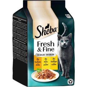 Link zu  Katzen-Nassfutter Fresh & Fine, Truthahn/Huhn/Gelee