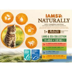 Link zu  Katzen Nassfutter Land und Sea Collection