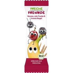 Link zu  Bio Fruchtriegel, Banane, rote Traube & Aronia