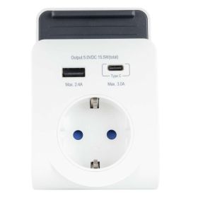 Link zu  Ladegerät mir Ablage 2x USB