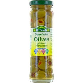 Link zu  Grüne Oliven mit Paprika