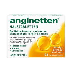 Link zu  Halstabletten, Honig-Zitrone