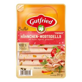 Link zu  Hähnchen-Mortadella mit Paprika