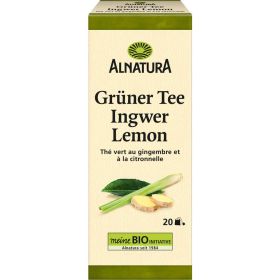 Link zu  Bio Grüner Tee, Ingwer Lemon