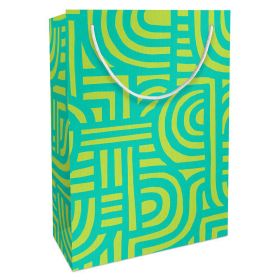 Link zu  Geschenktasche 23 x 33 cm Kraftpapier, Labyrinth