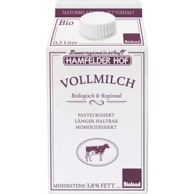 Link zu  Bio Vollmilch 3,8% Fett